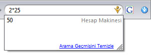 Google Hesap Makinesi