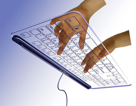 Cam Klavye - Glass Keyboard