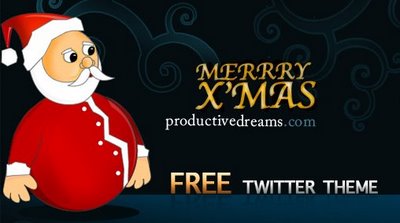 Merry X’mas Free Twitter Theme Merry X’mas Free Twitter Theme